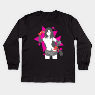 Tifa Lockhart Kids Long Sleeve T-Shirt